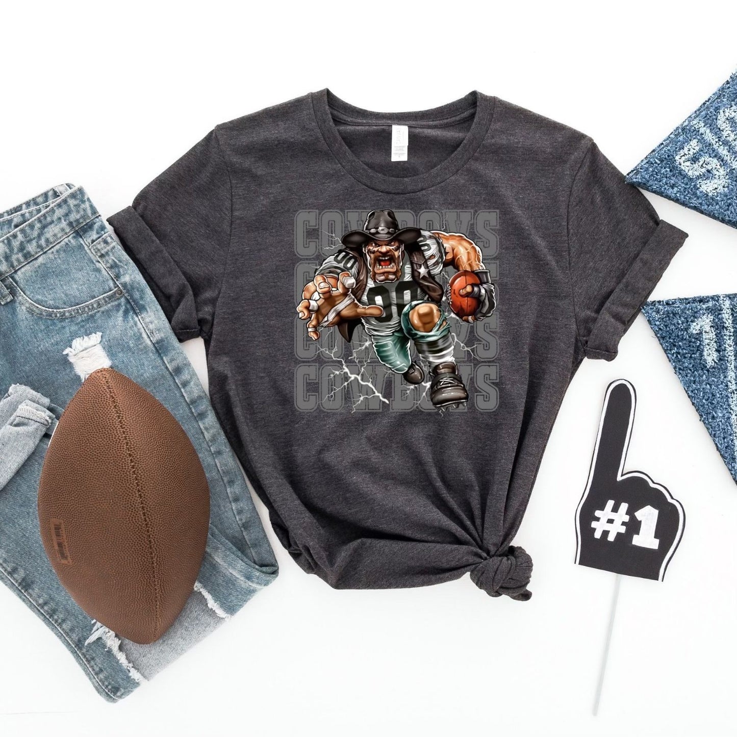 COWBOYS STACKED LIGHTENING