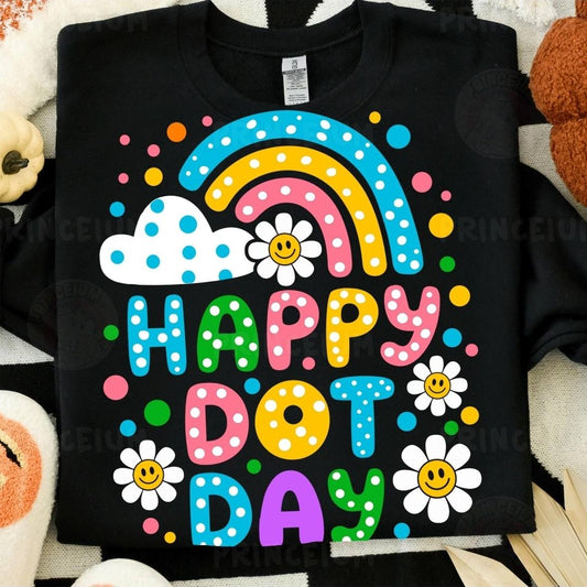 HAPPY DOT SAY RAINBOW DAISY