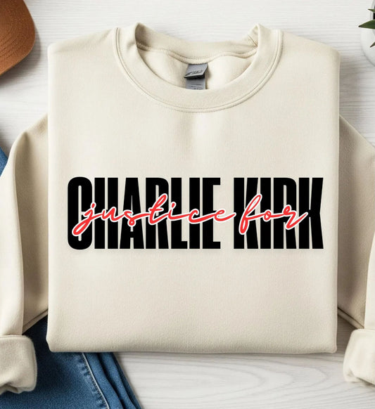 JUSTICE FOR CHARLIE KIRK
