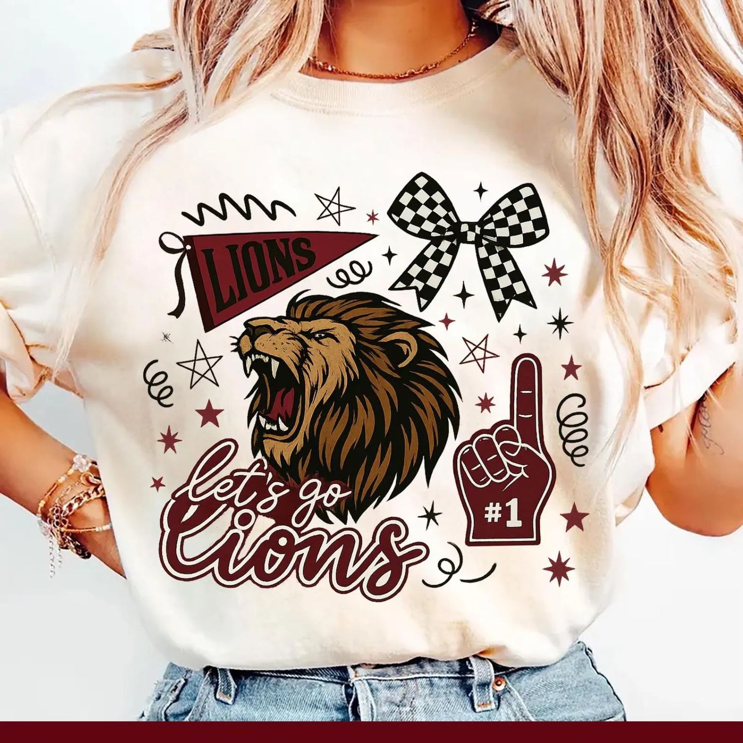 HOCO PREPPY LETS GO LIONS