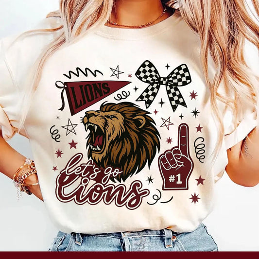 HOCO PREPPY LETS GO LIONS