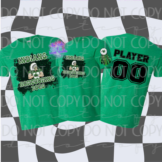 INDIANS HOMECOMING-FRONT/BACK/SLEEVE