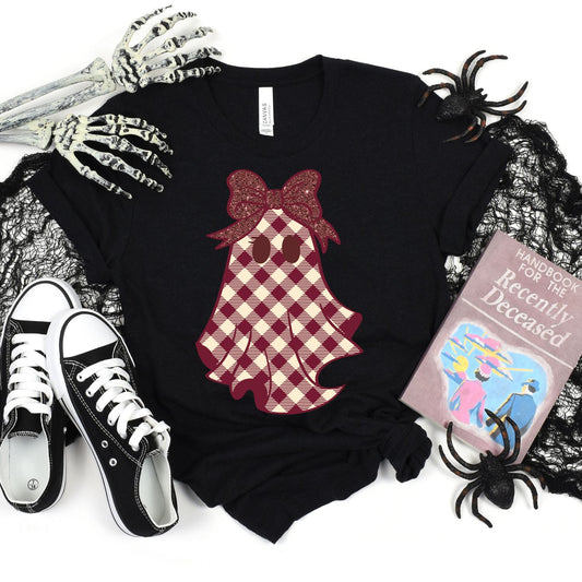 MAROON CHECKERED GHOST