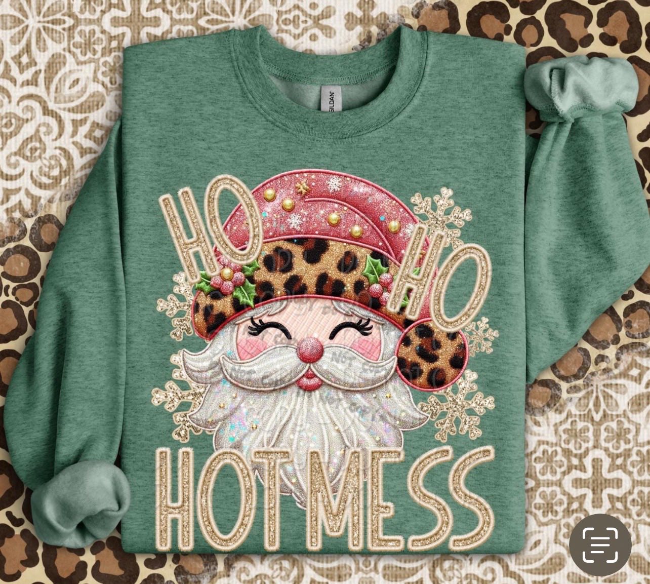 FAUX YARN HO HO HOT MESS