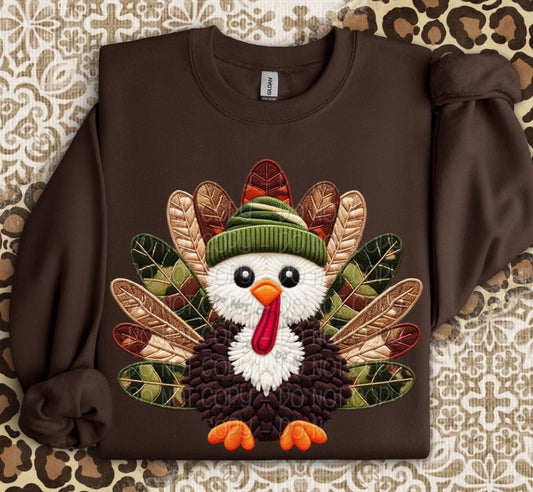 FAUX YARN TURKEY