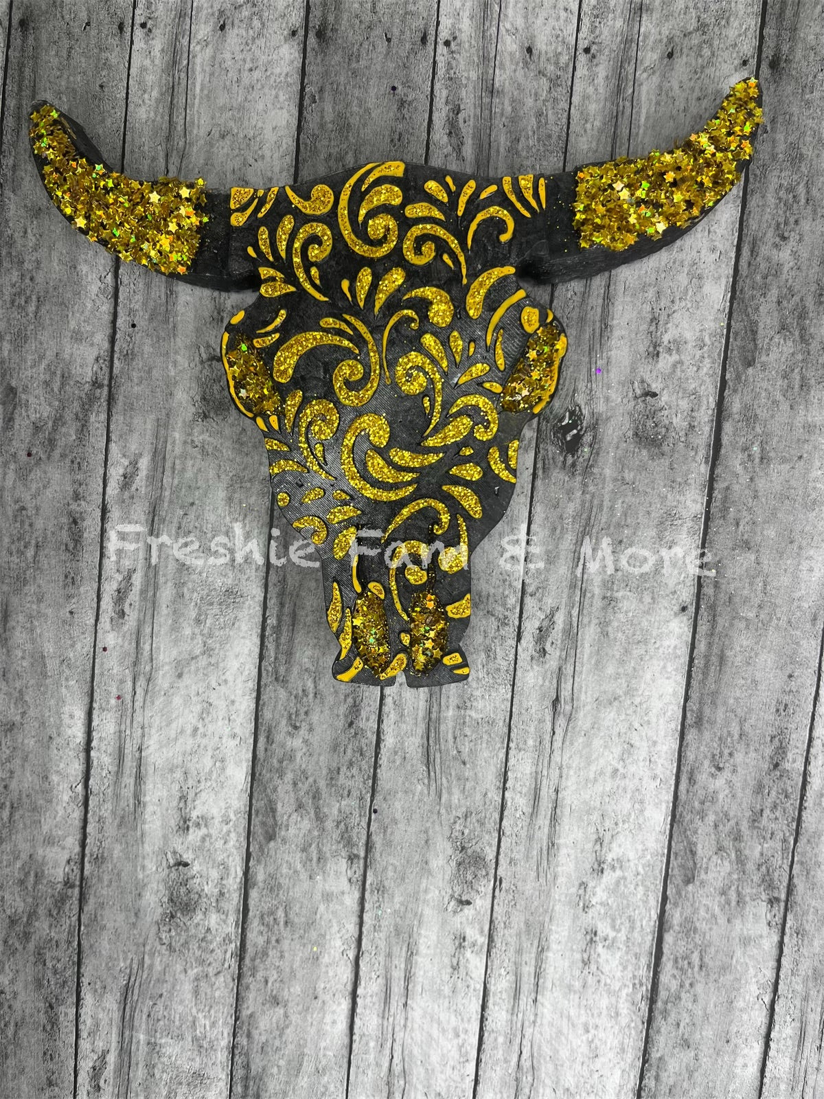 TOOLED LEATHER BULLHEAD
