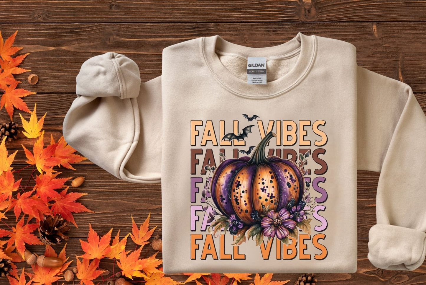 FALL VIBES PUMPKIN