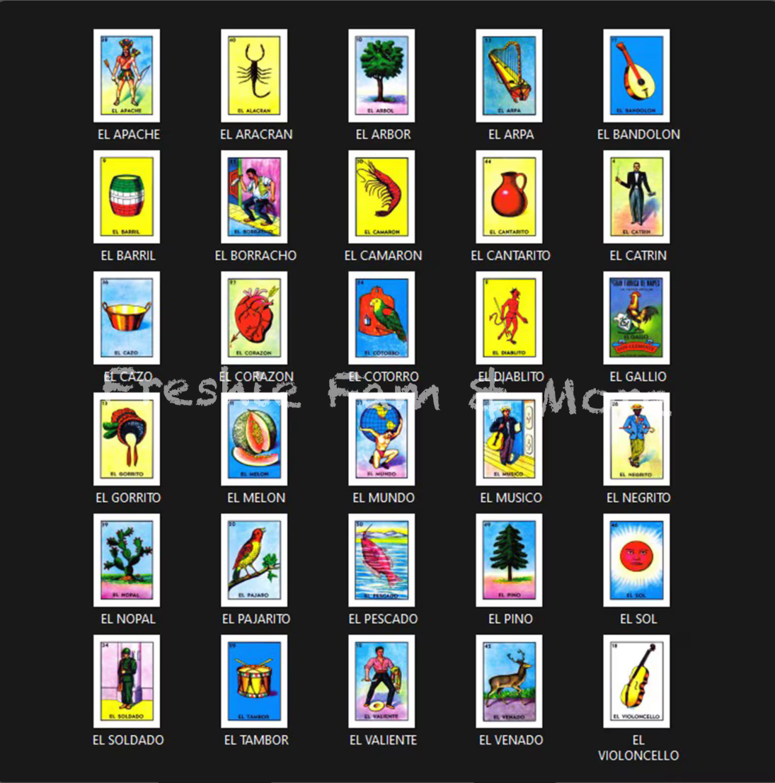 LOTERIA ALL CARD AVAILABLE