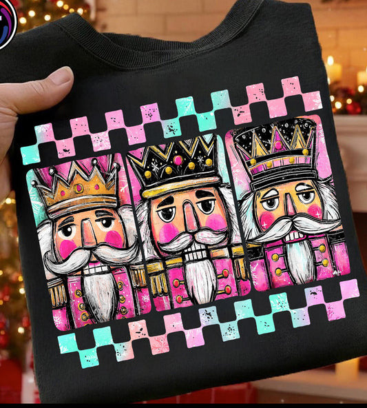 CHECKERED NUTCRACKER