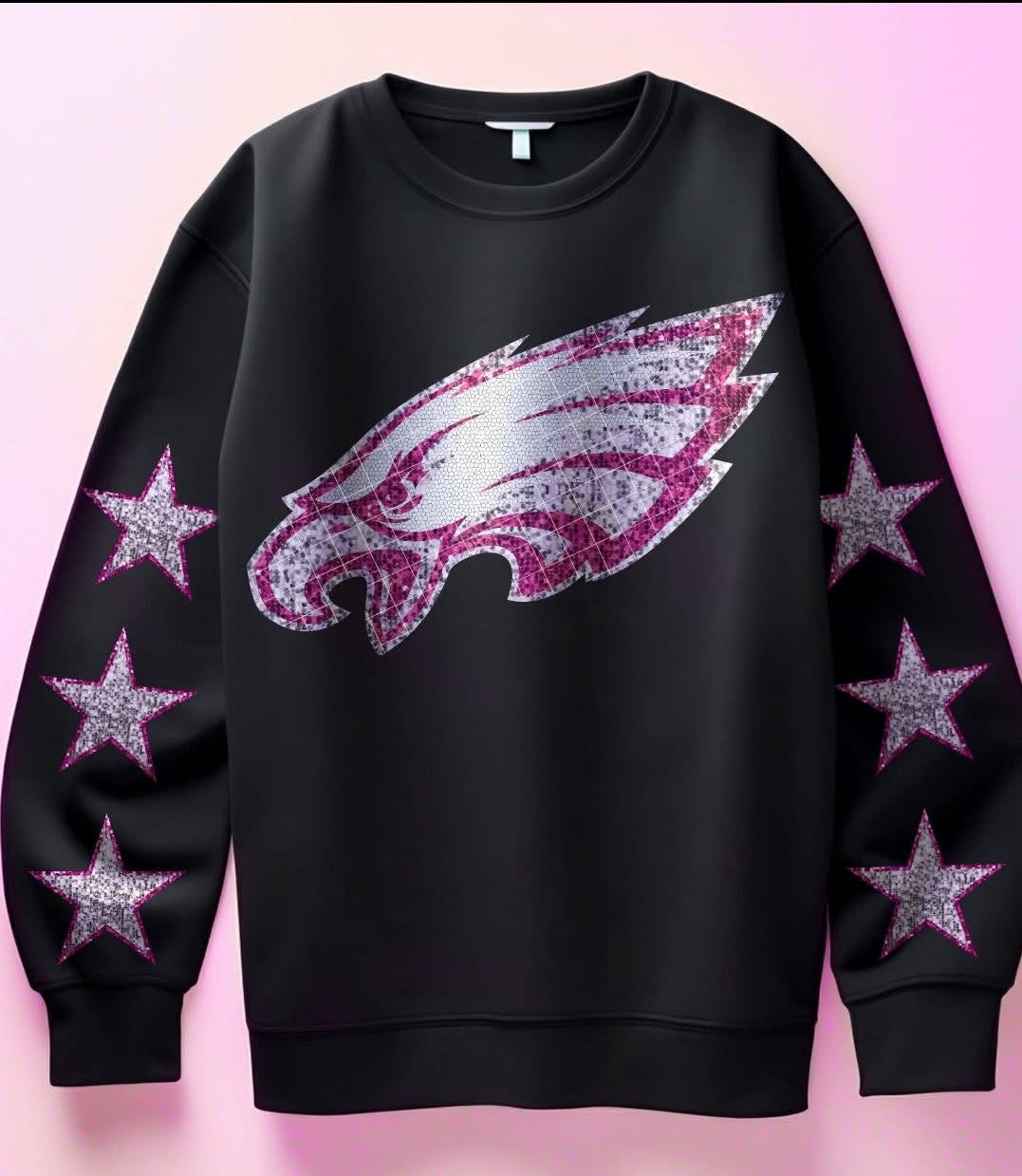 YOUR TEAM GLITTER MASCOT & STARS