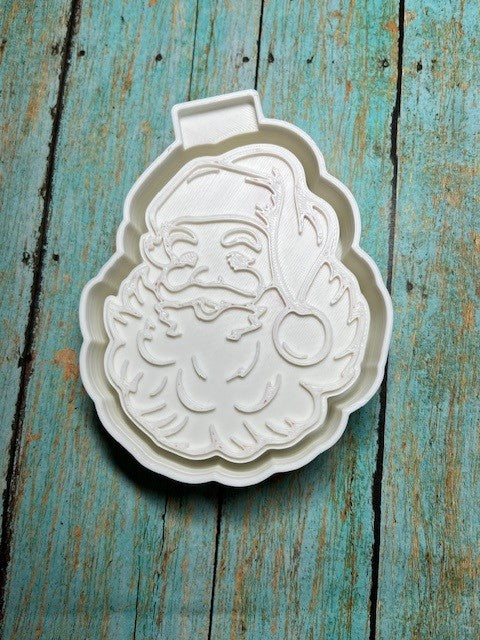 OLD FASHIONED SANTA- Freshie Mold