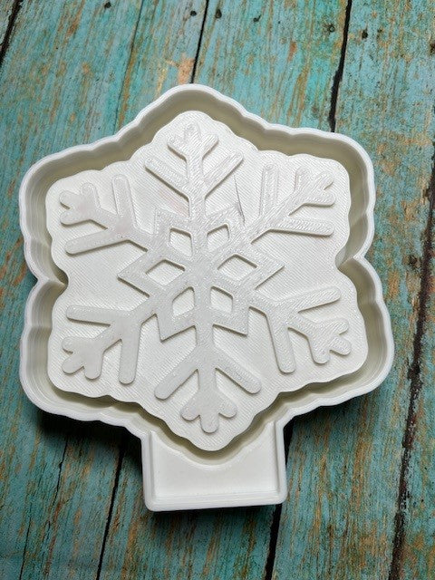 SNOWFLAKE- Freshie Mold