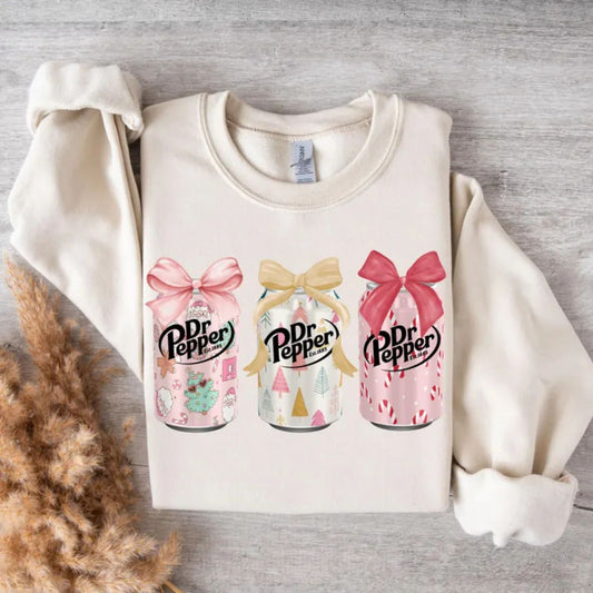 PRETTY DR PEPPER WITH BOWS