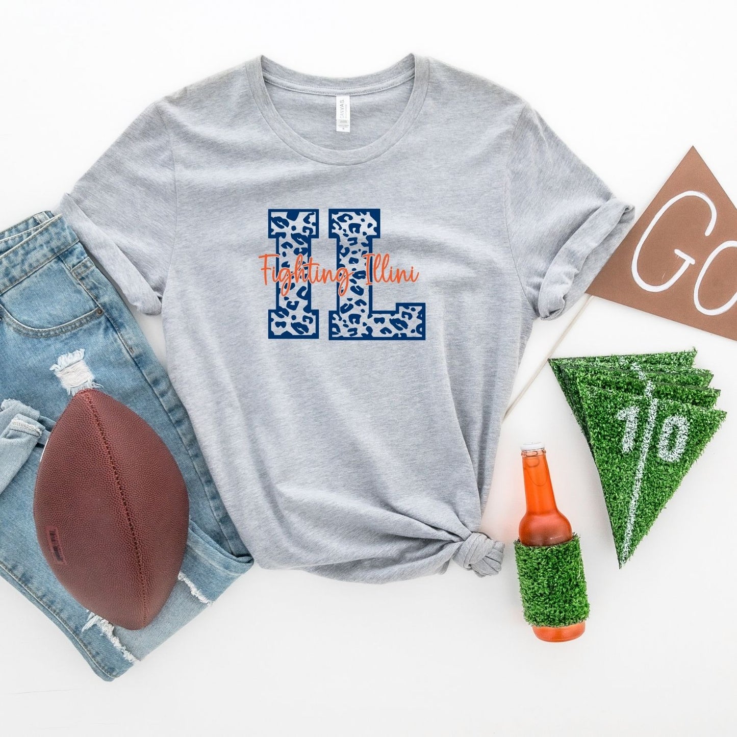 FIGHTING ILLINI***CUSTOM FF&M DESIGN***