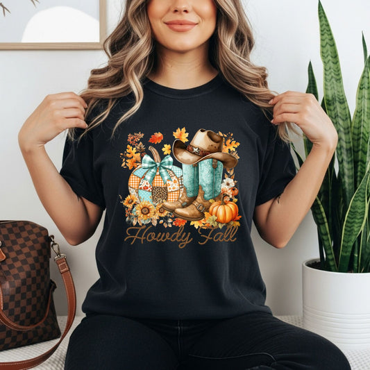 HOWDY FALL BOOTS & PUMKIN