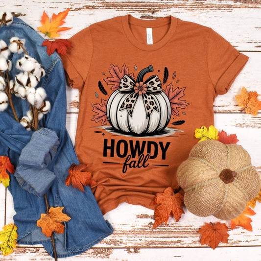 WHITE PUMPKIN HOWDY FALL