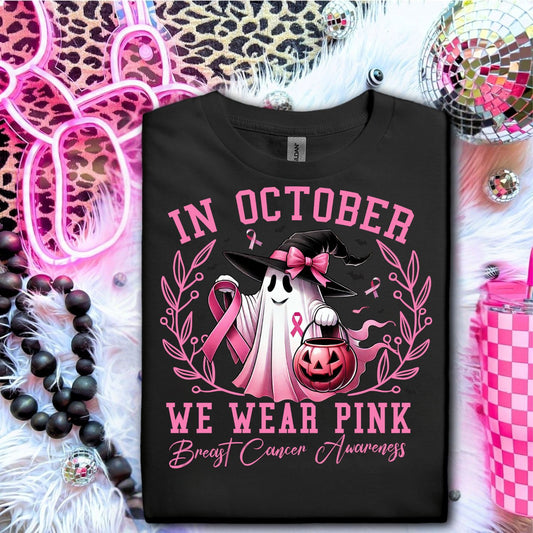 IN OCTOBER WE WEAR PINK
