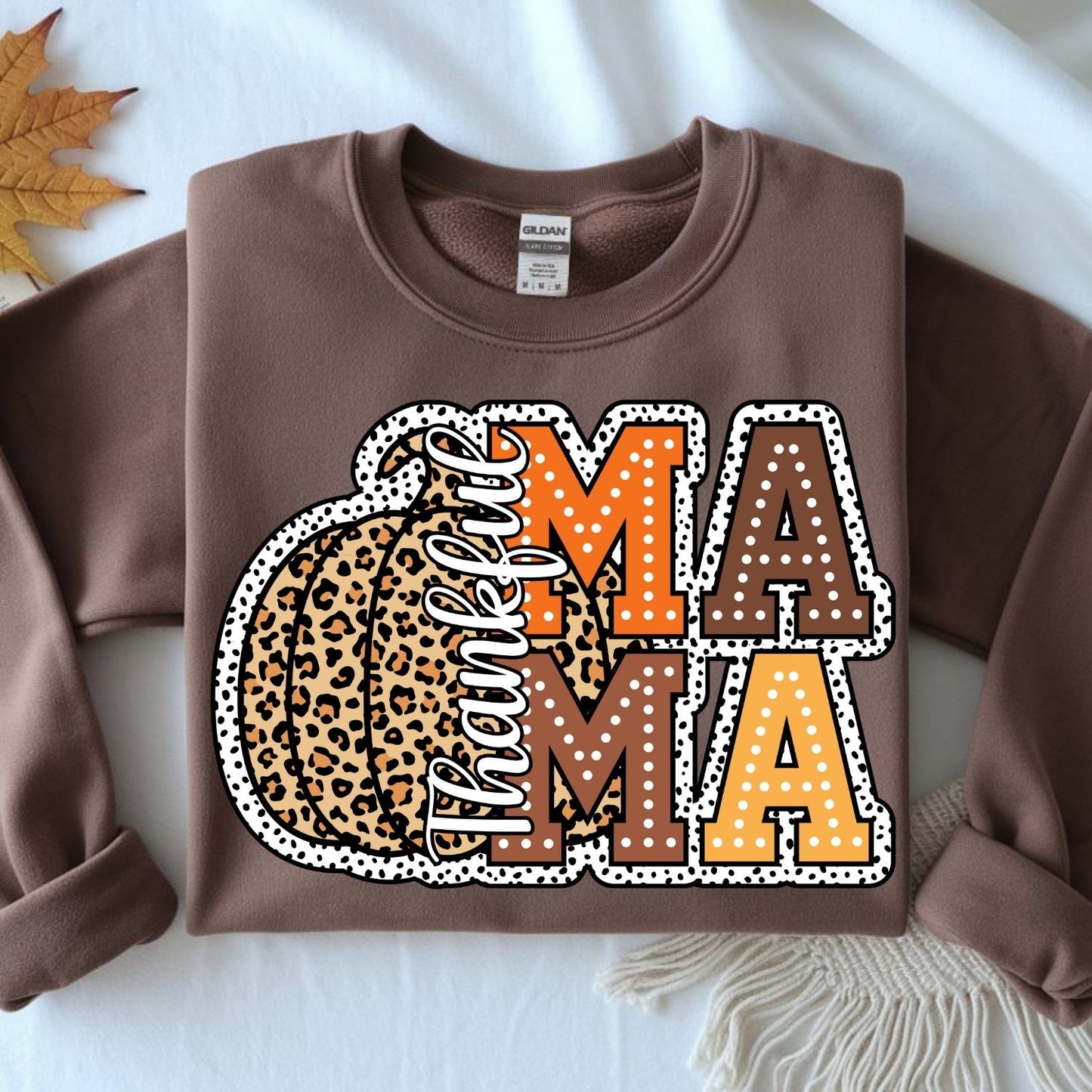 LEOPARD DALMATION THANKFUL MAMA