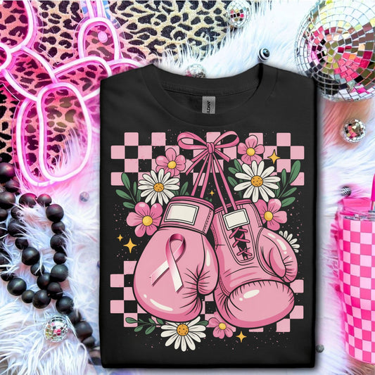 BREAST CANCER BOXING GLOVES