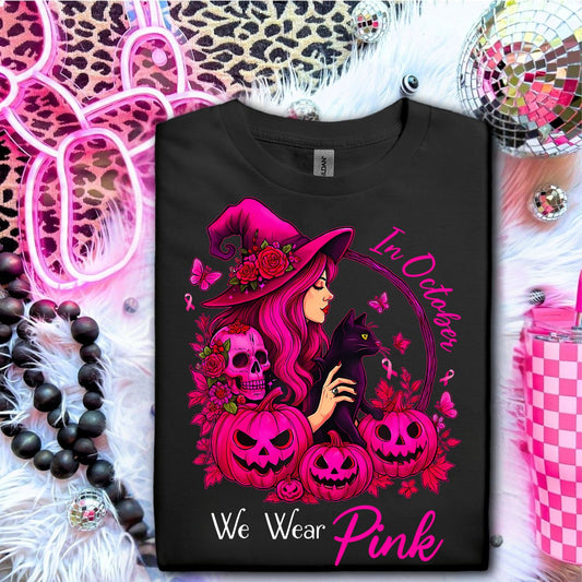 IN OCTOBER WE WEAR PINK