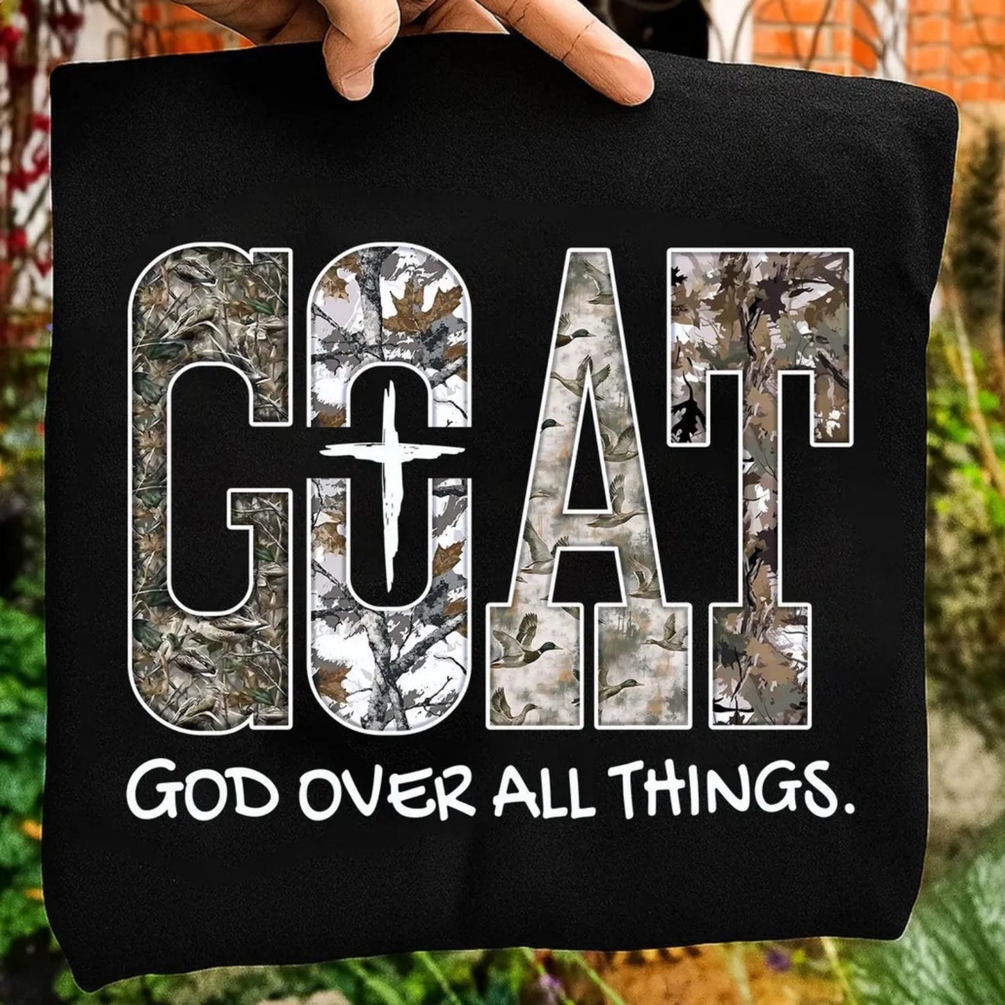 GOAT - GOD OVER ALL THINGS.