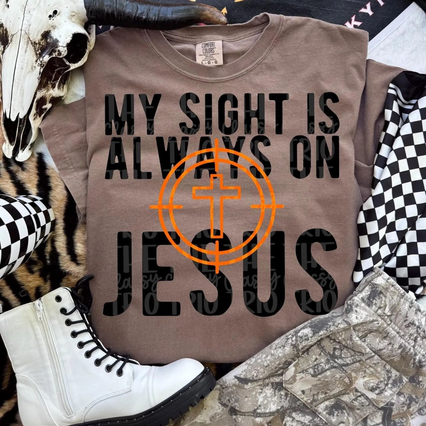 MY SIGHT IS ALWAYS ON JESUS