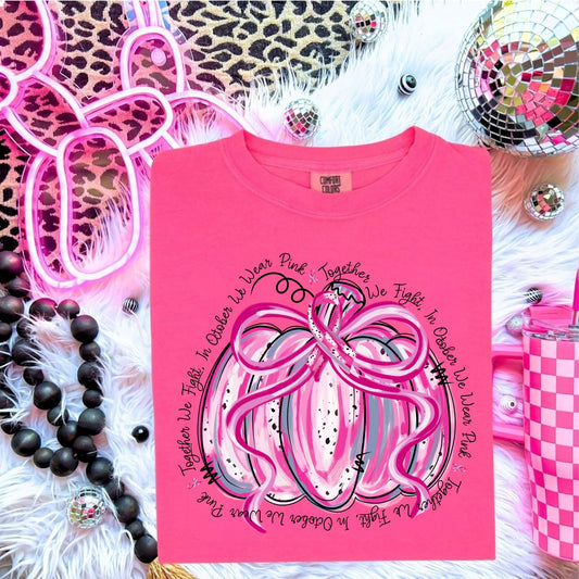 IN OCTOBER WE WEAR PINK PUMPKIN