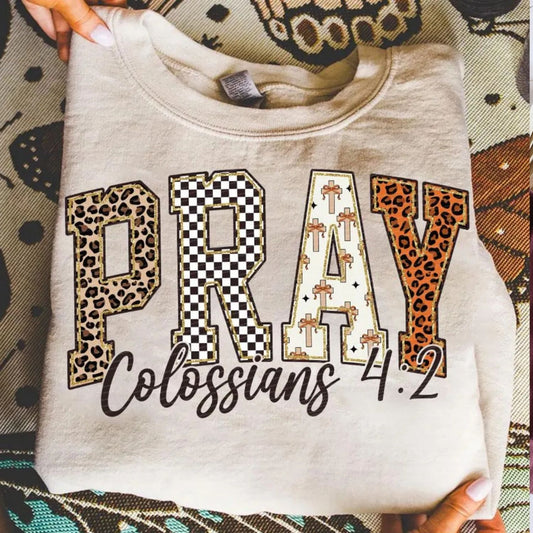 LEOPARD CHECKERED PRAY