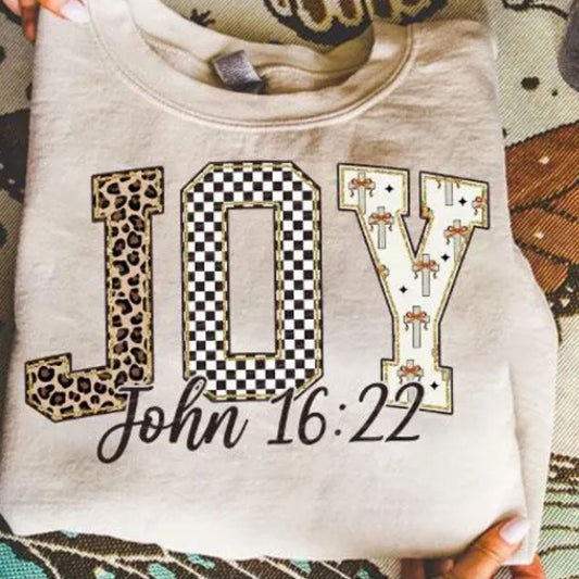 LEOPARD CHECKERED JOY