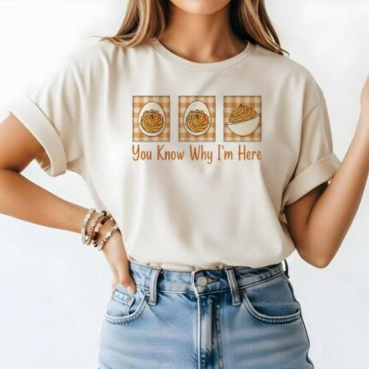 YOU KNOW WHY I'M HERE