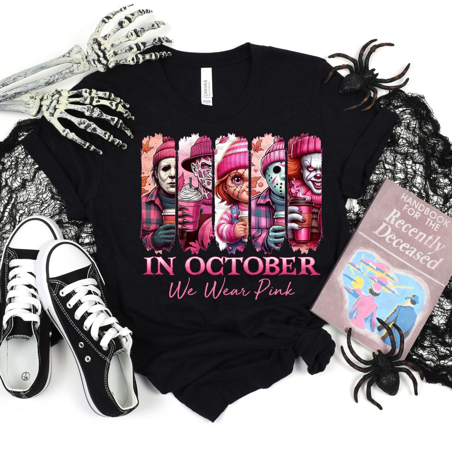 CREEPY IN OCTOBER WE WEAR PINK