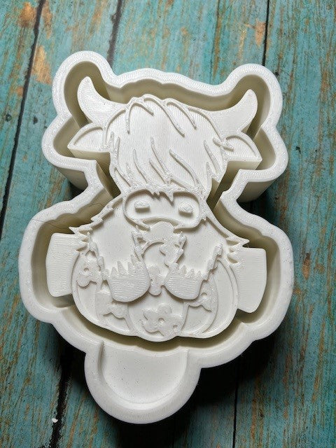 COW PUMPKIN - Freshie Mold