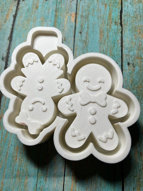 GINGERBREAD VENT CLIPS - Freshie Mold
