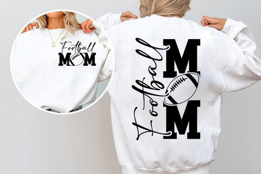 FOOTBALL MOM FRONT & BACK