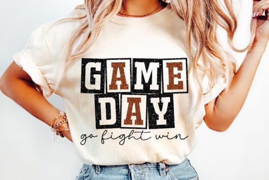 GAME DAY GO FIGHT WIN