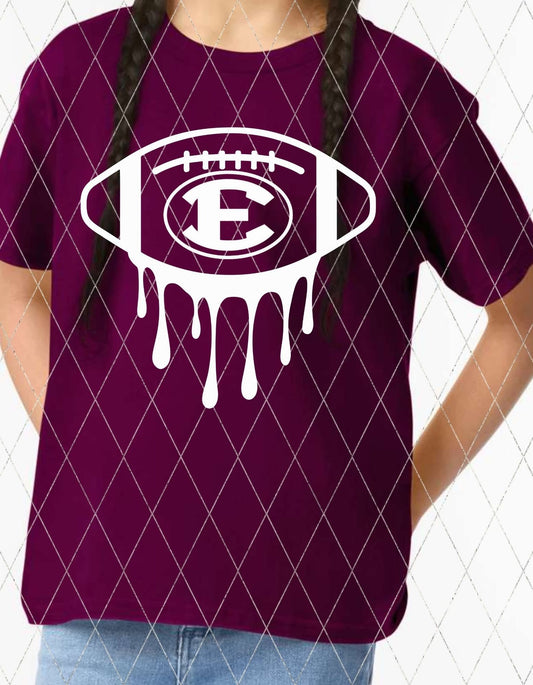 Ennis Lions Drip All White