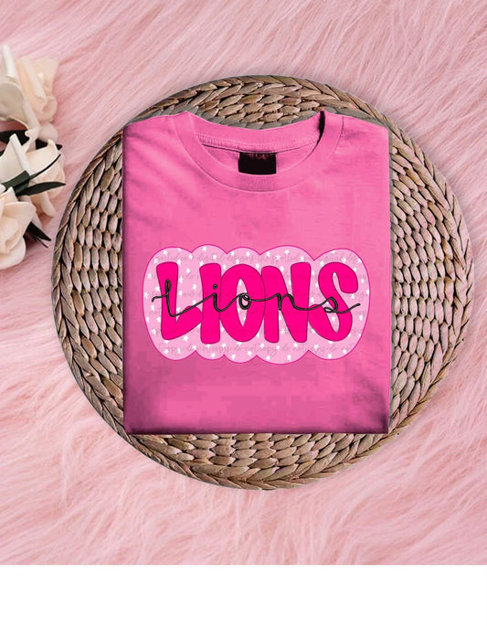 Lions Rounded with Lions