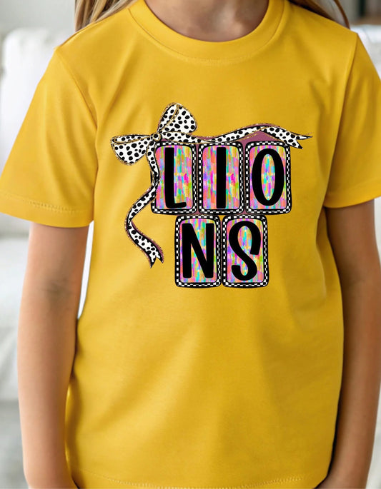 Boujee Lions with Bow