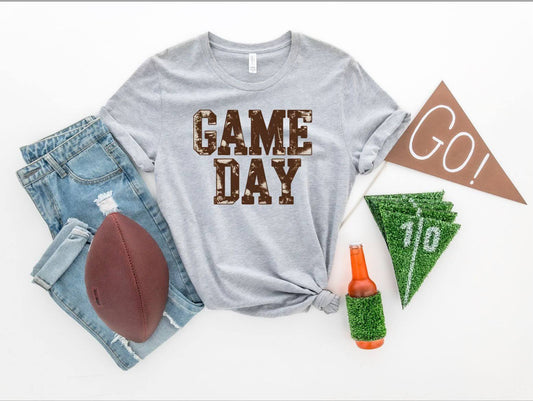 GAME DAY BRUSHSTROKED