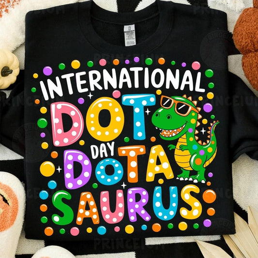 INTERNATIONAL DOT DAY DOTASAURUS
