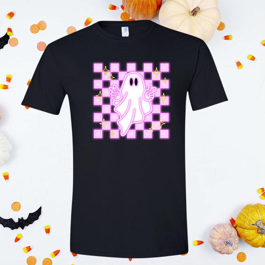 PINK CHECKERED GHOST