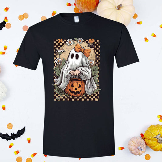 RETRO CHECKERED GHOST