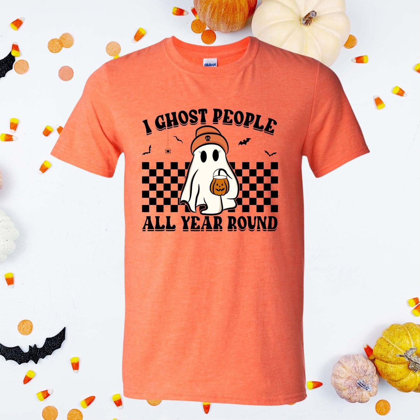 CHECKERED I GHOST PEOPLE ALL YEAR ROUND