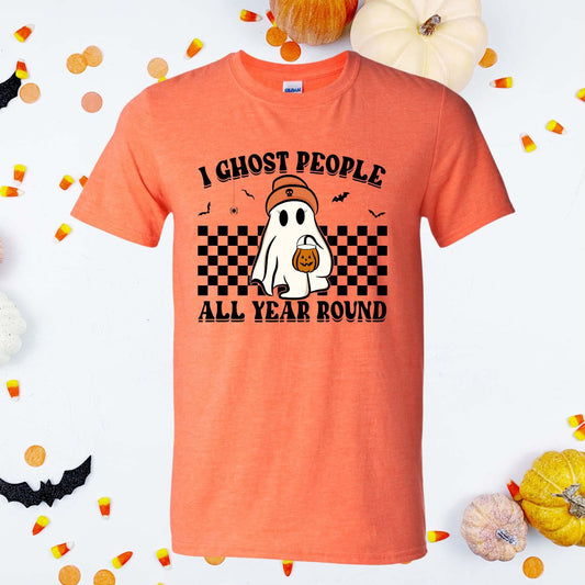 CHECKERED I GHOST PEOPLE ALL YEAR ROUND