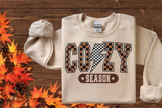 CHECKERED COZY SEASON