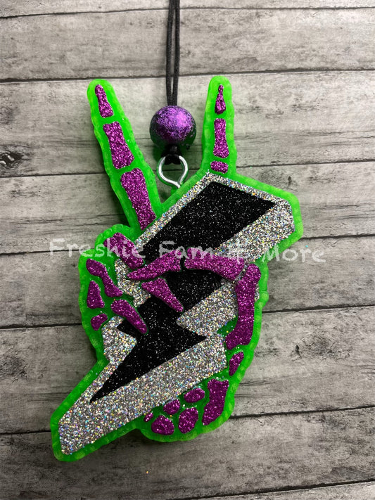 PEACE LIGHTENING BOLT