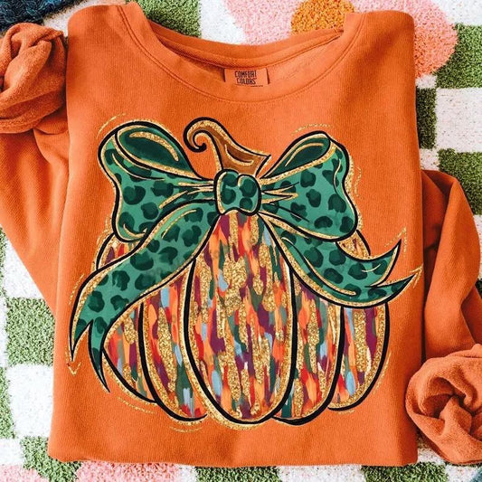 BRUSHSTROKE PUMPKIN