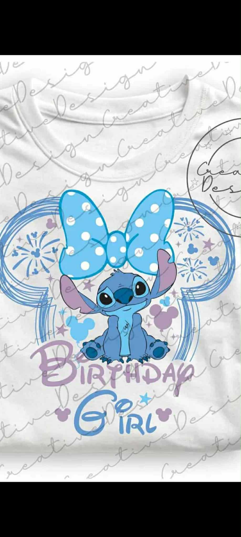 STITCH BIRTHDAY GIRL