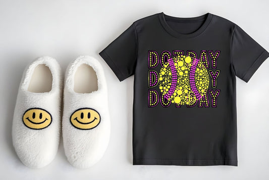 PINK & YELLOW DOT DAY SOFTBALL **S&SS ORGINAL**
