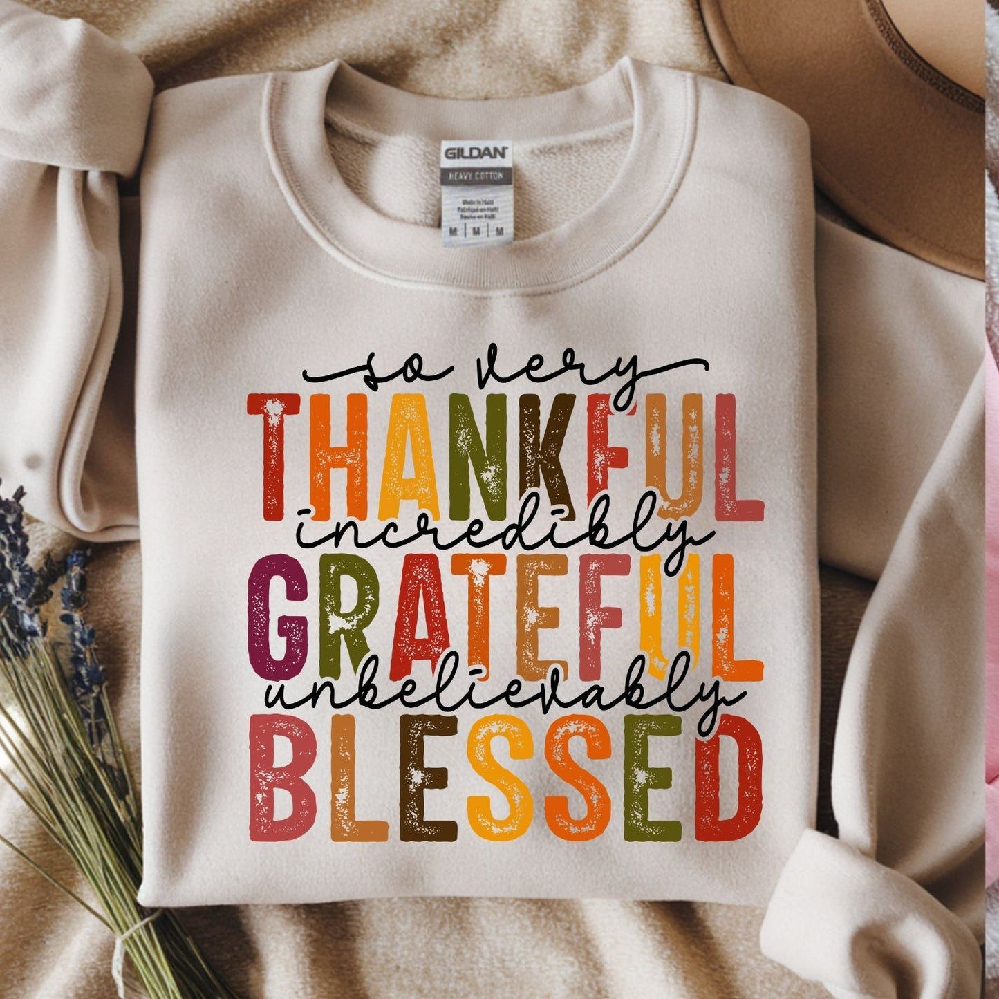 THANKFUL GRATEFUL BLESSED